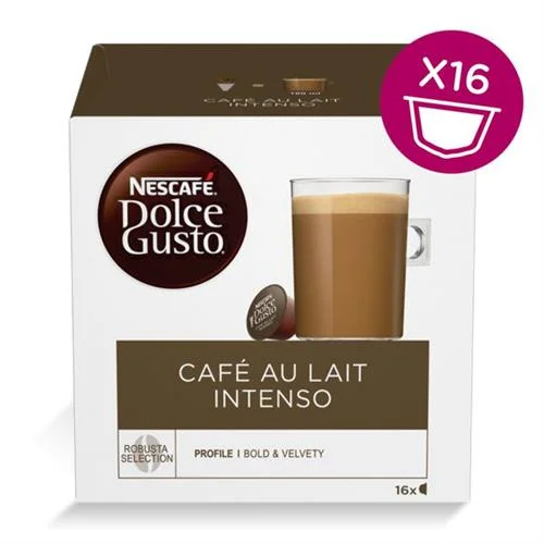 cápsulas dolce gusto 48un(3x16)-cafeaulait inten