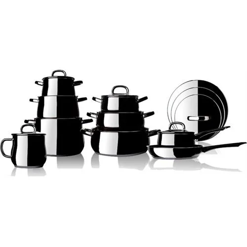 Conjunto de cozinha flama bojudo silv.9p.inox-318fl