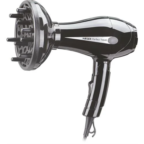 Secador cabelo haeger 750w.2v. -perfecttravel
