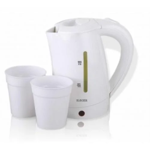 Fervedor haeger 1100w.0,5l. -travel