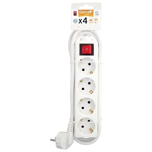 Extensão eléctrica garza 4t.c/int.5mt.br. -430065