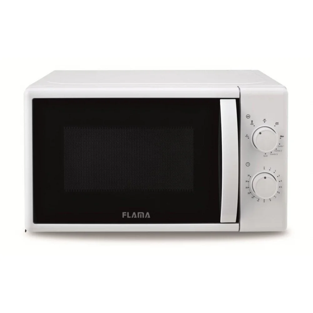 Microondas Flama 20L 700W C/ Grill Branco 1884FL
