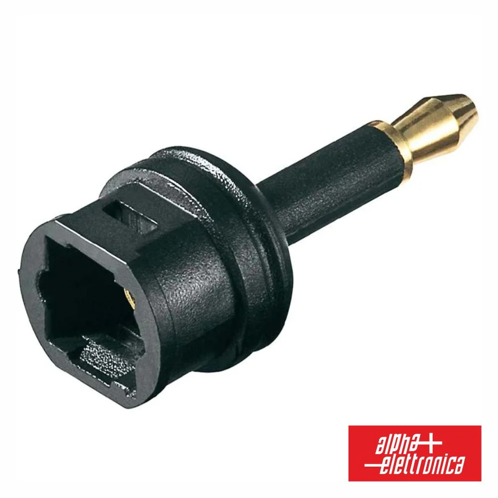 Ficha Adaptadora Toslink-Mini Plug