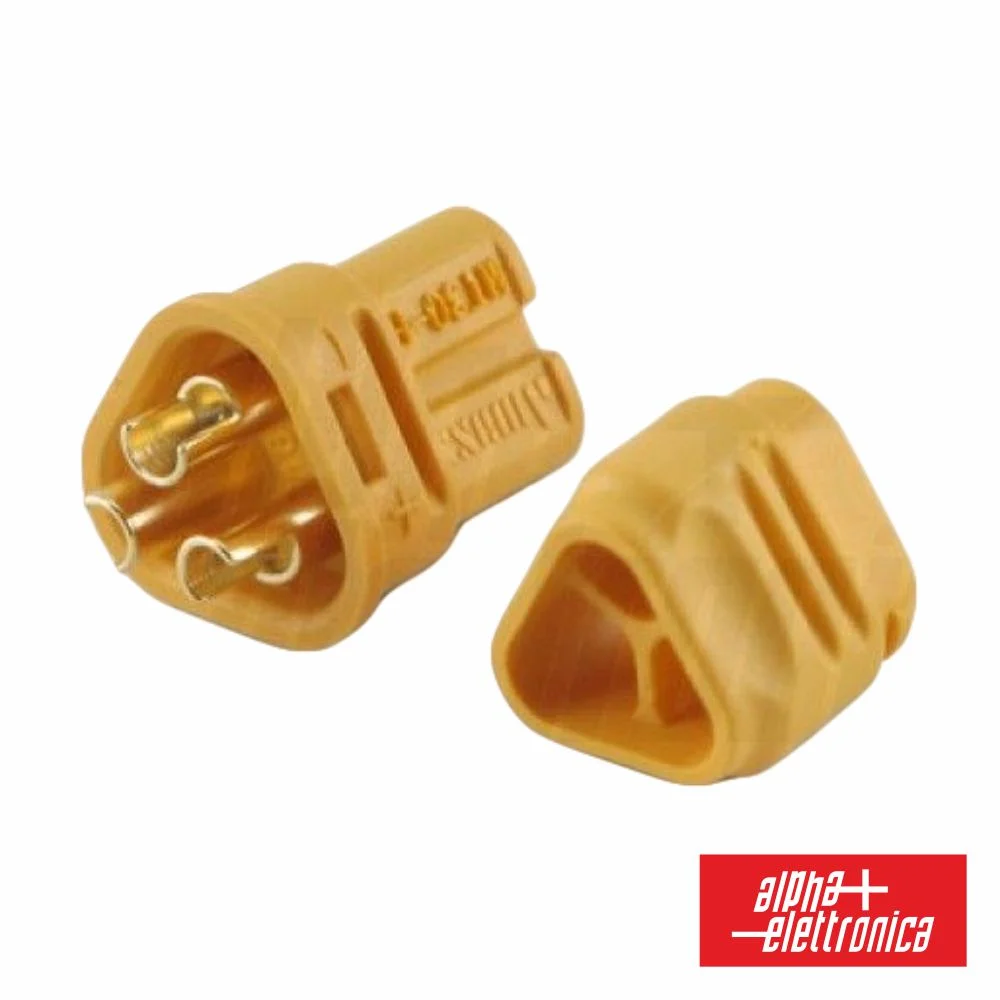 Ficha MT30 Macho P/ Bateria ALPHA