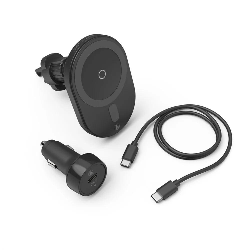 Carregador HAMA Wireless p/Carro FC15 Preto 187268