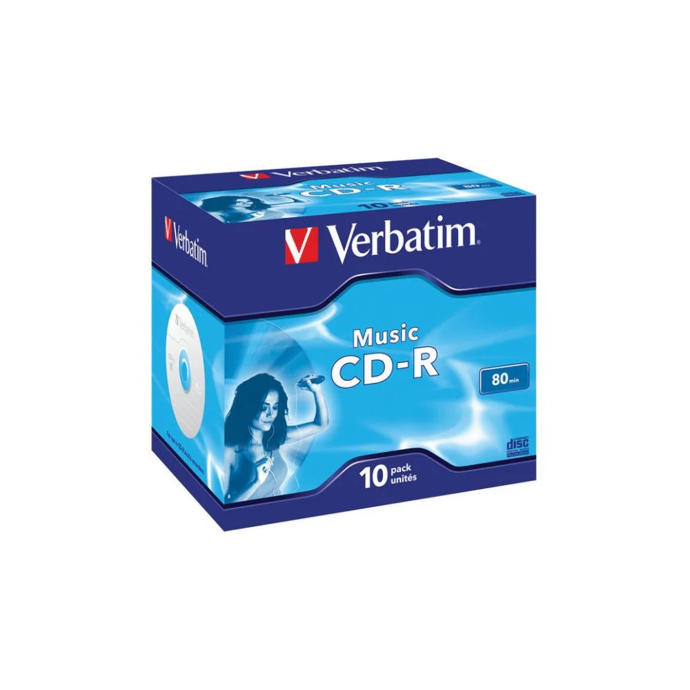 CD-R Verbatim Music 16X/ Caixa-10uds