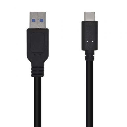 Cabo USB 3.1 Aisens A107-0449/ USB Tipo-C Macho - USB Macho
