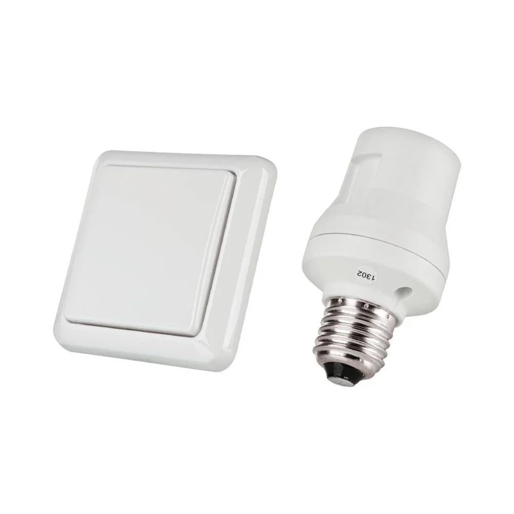 Conjunto Trust Interruptor De Parede E Casquilho E27