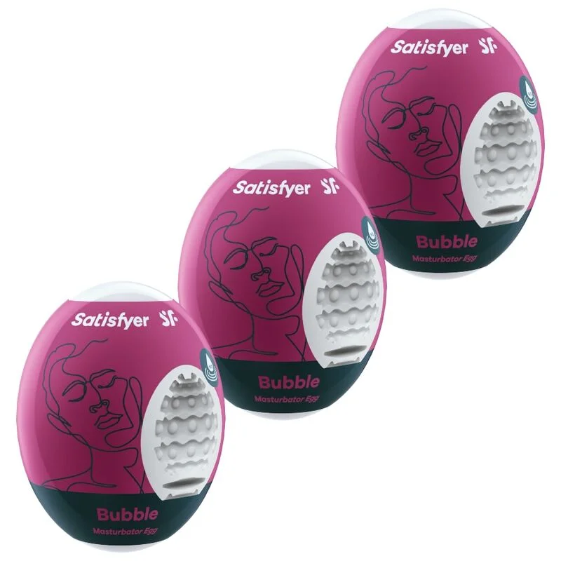 Ovos Masturbador Satisfyer Crunchy 3x