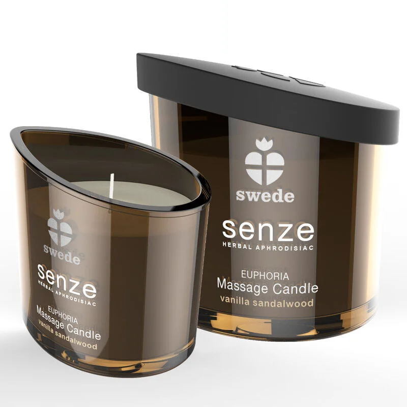 Vela De Massagem Swede Senze Euphoria Baunilha Sândalo