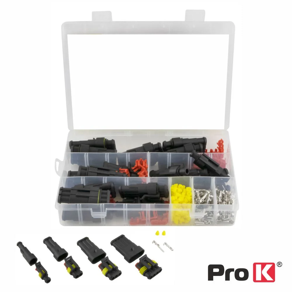 Conjunto de 26 Fichas Superseal 1/2/3/4P C/ Terminais IP67