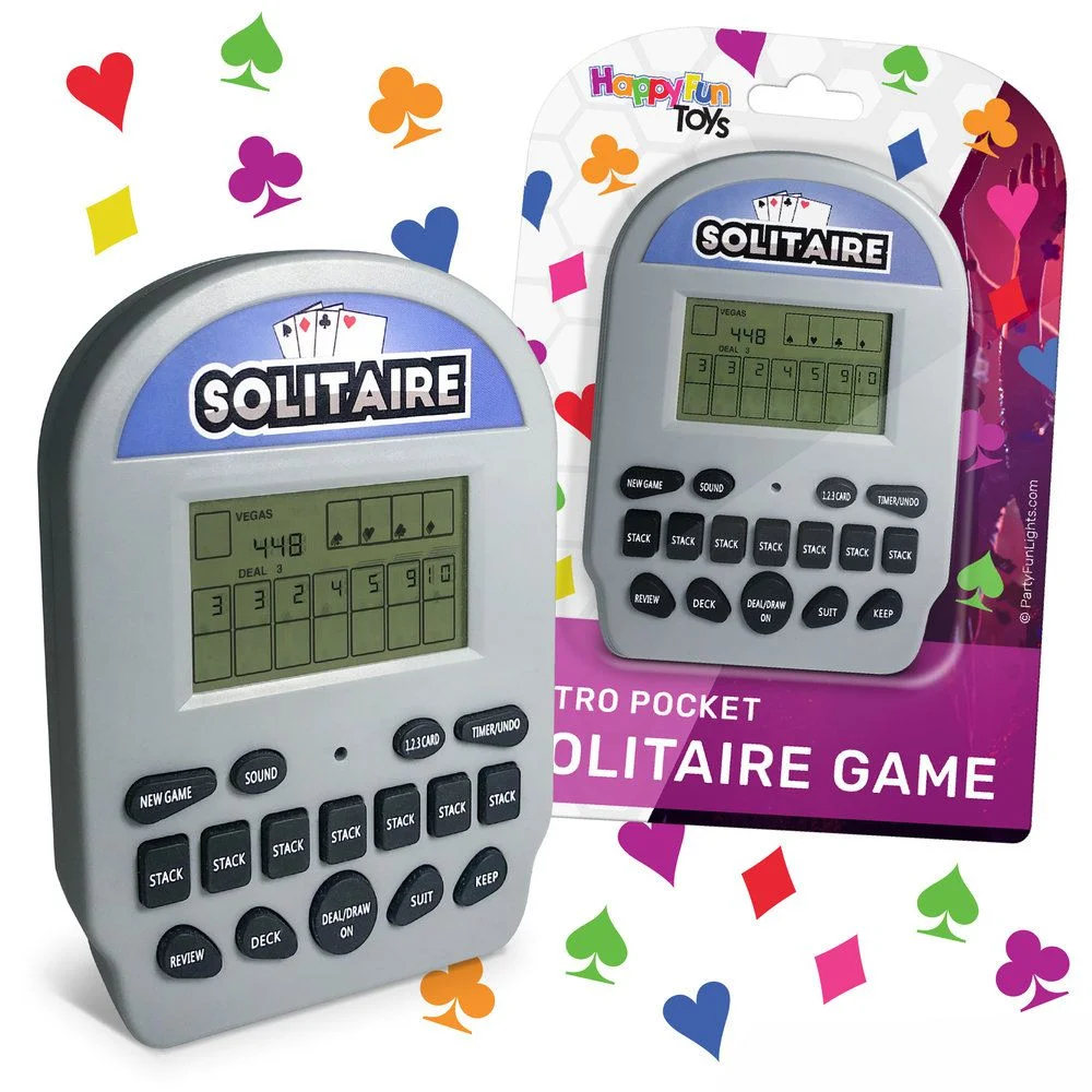 Consola de Jogos Compacta C/ Jogo Solitário HAPPYFUN