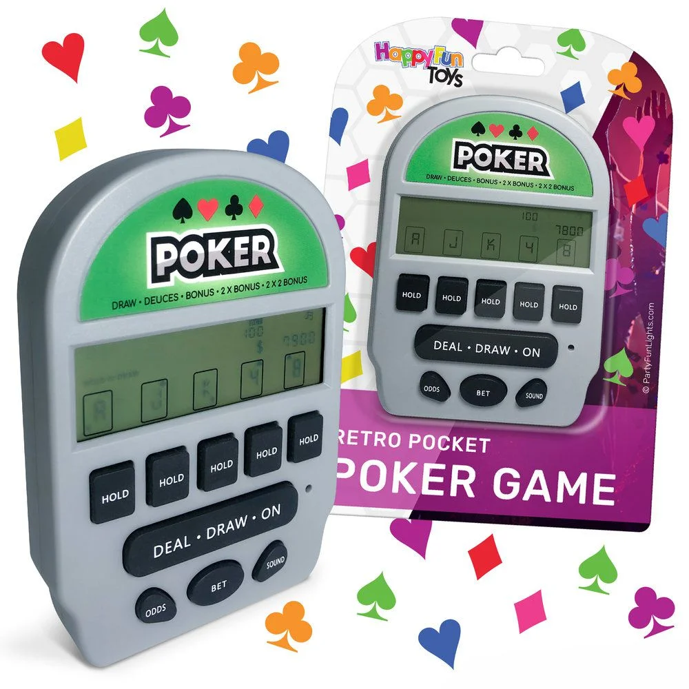 Consola de Jogos Compacta C/ Jogo Poker HAPPYFUN