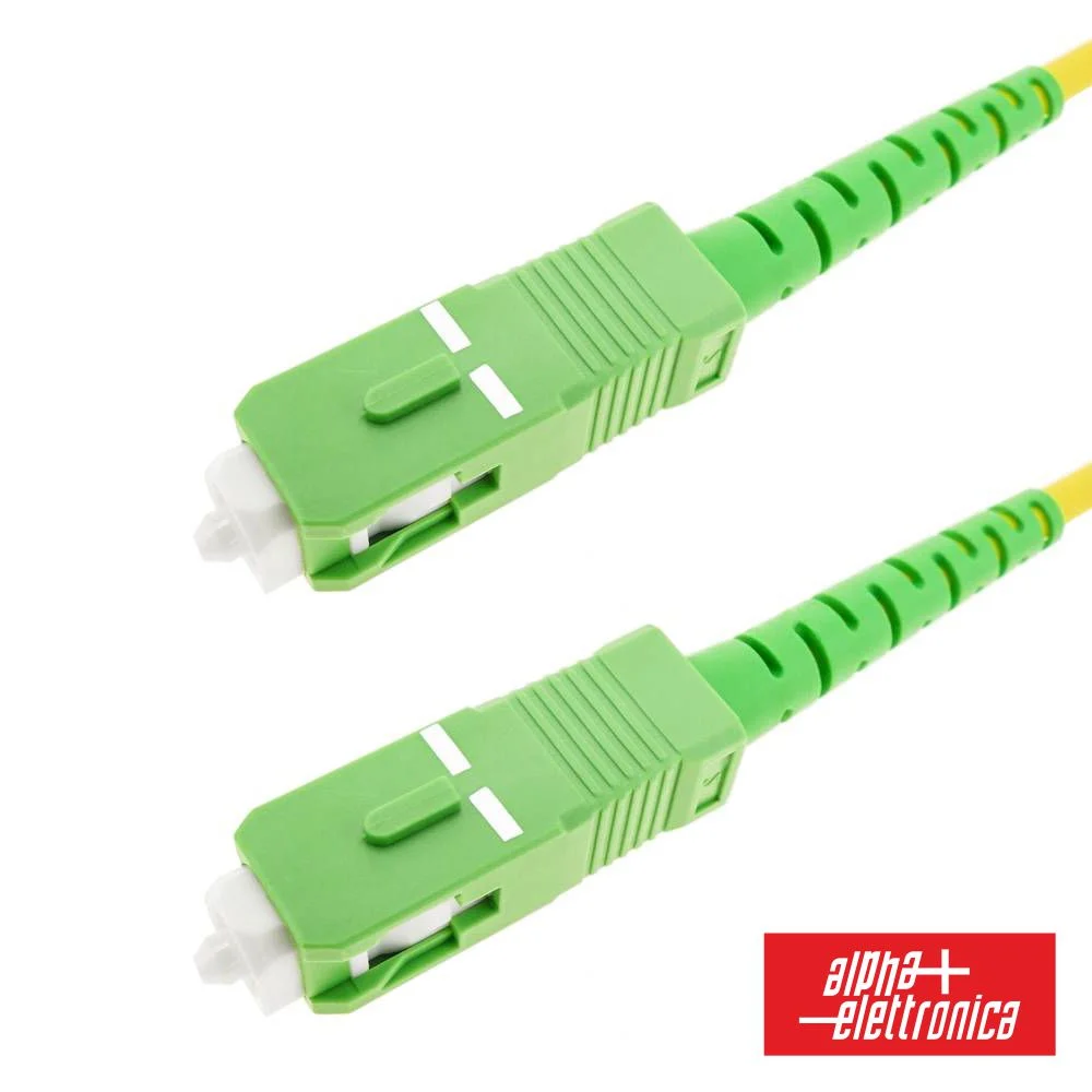 Cabo Fibra Óptica Monomodo SC-APC P/ SC-APC 9/125 OS2 10m