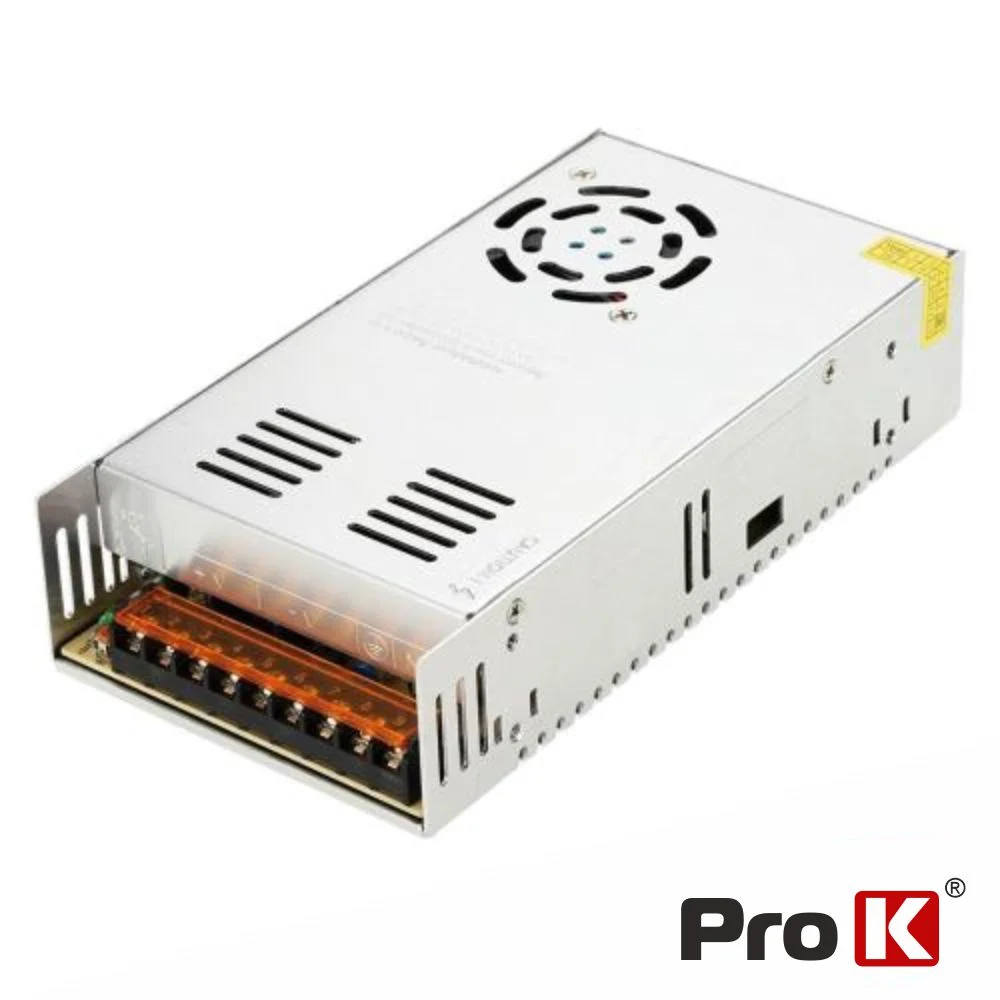 Fonte de Alimentação Industrial 12V 200W 16.5A PROK