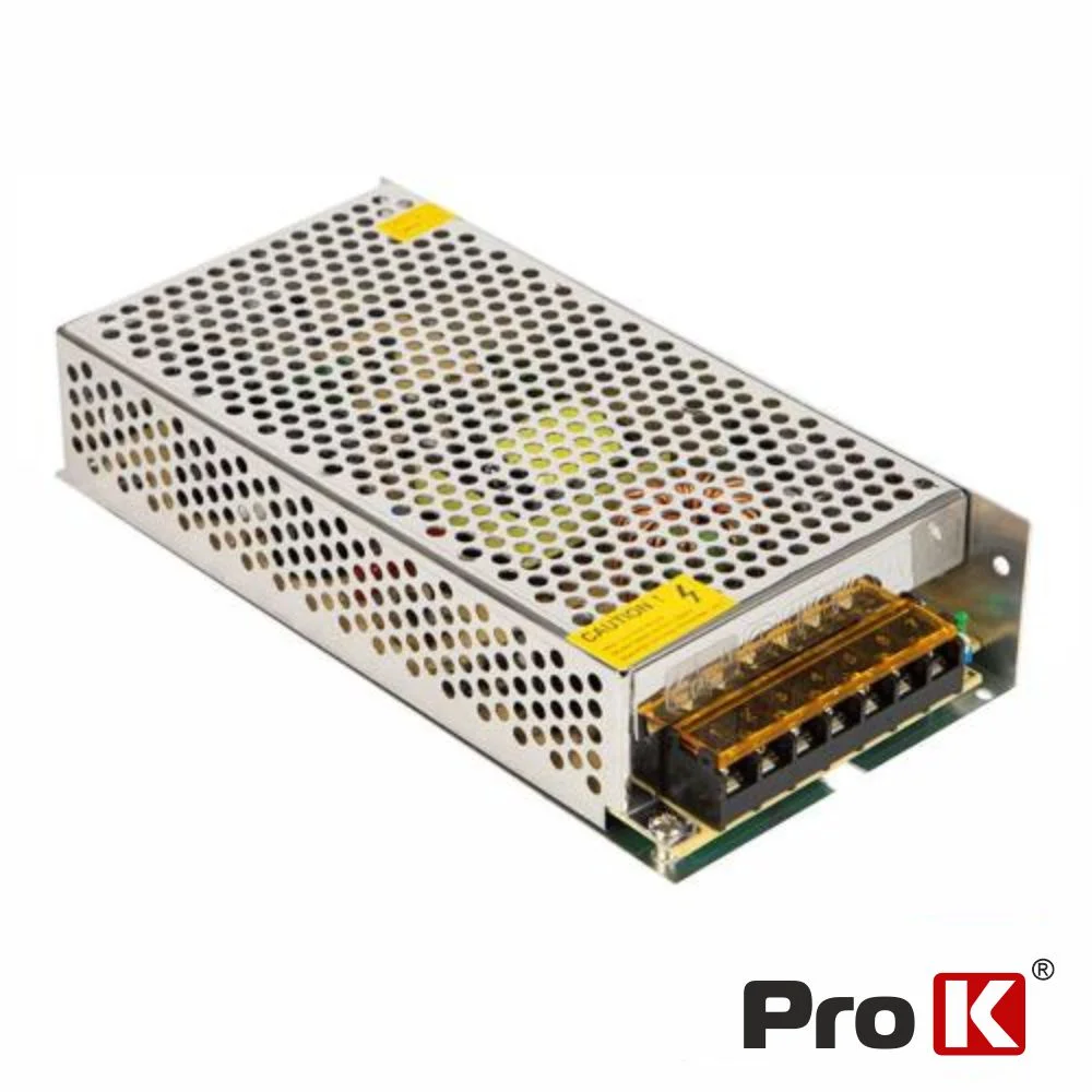 Fonte de Alimentação Industrial 12V 150W 12.5A PROK