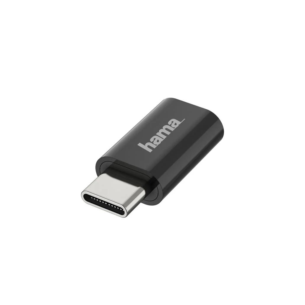 Adaptador Hama Usb-C Micro Usb B Usb 2.0 480 Mbit/s