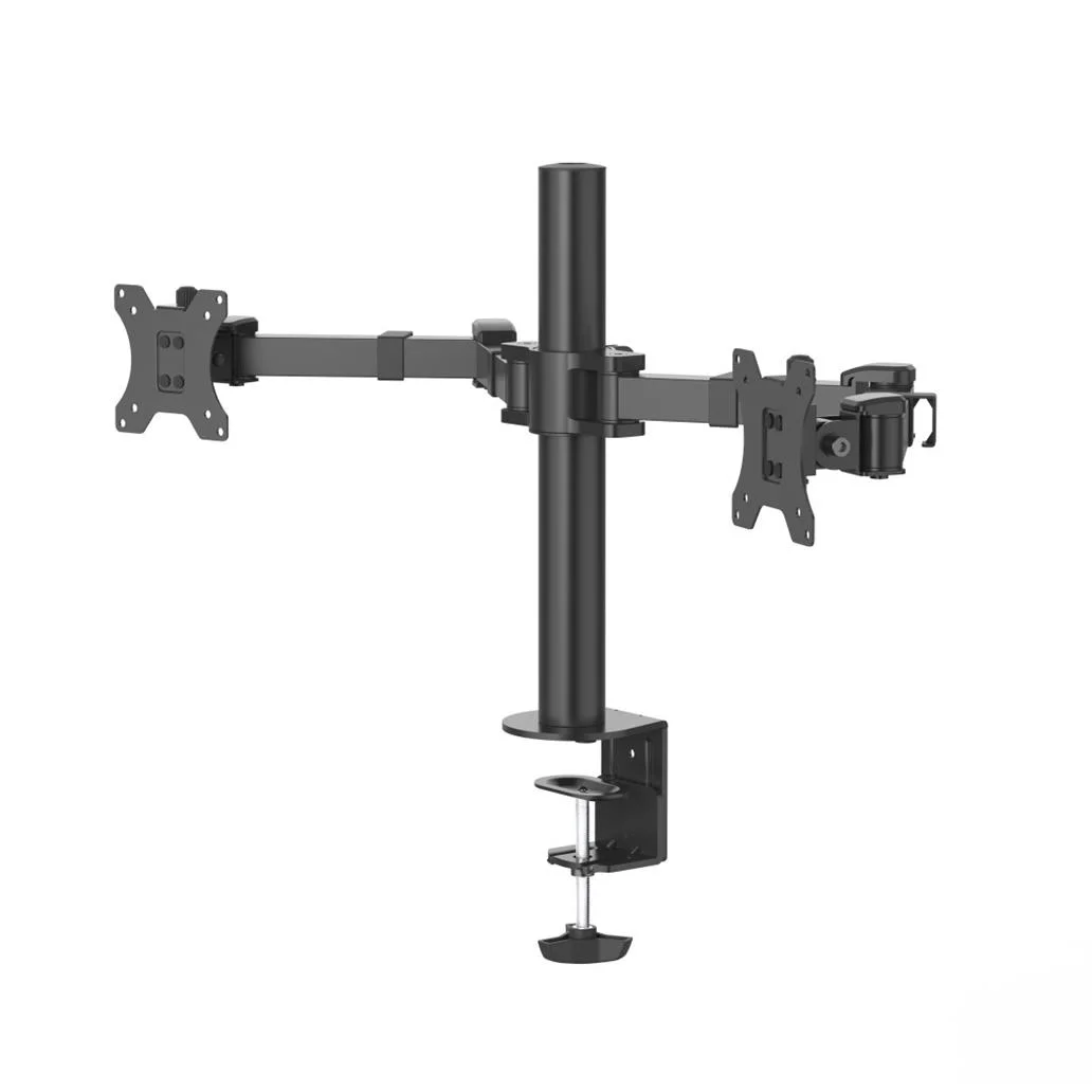 Suporte de 2 Monitor HAMA Ajuste De Altura E Rotação 13"