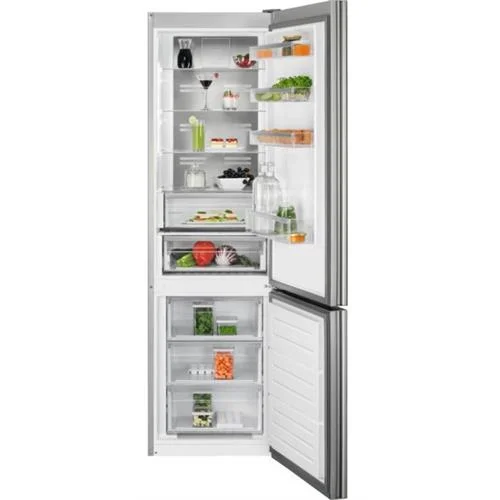Combinado Aeg 366L No Frost Vidro Branco RCB736E7ML