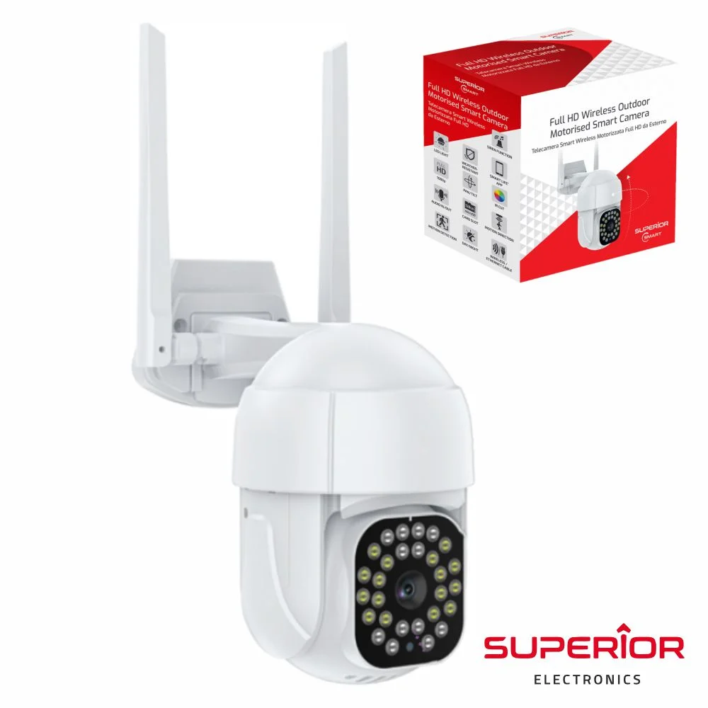 Câmara Exterior WIFI IP FULL HD C/ Visão Noturna IP65