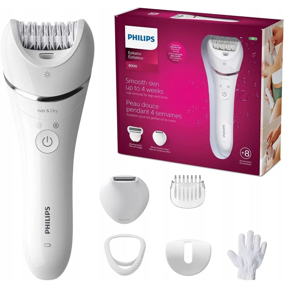Depiladora philips s8000wetedry-bre715/00