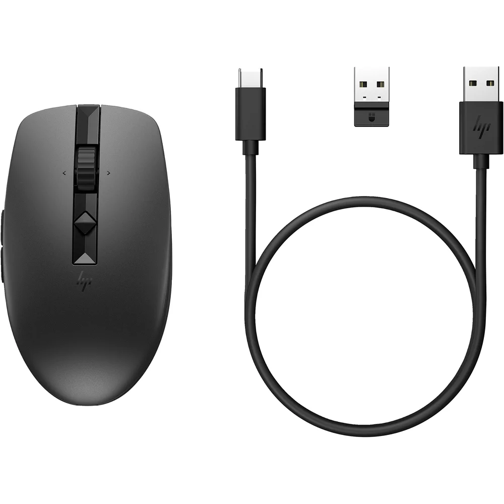 Rato HP 715 S/ Fios Recarregável Mult-Dvc Bluetooth