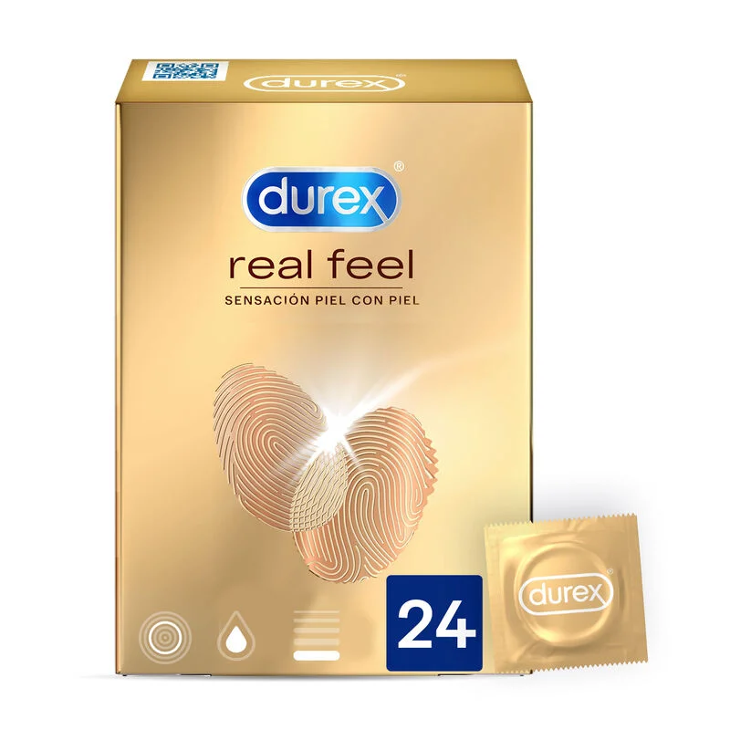 Perservativos Durex Real Feel 24 Unidades