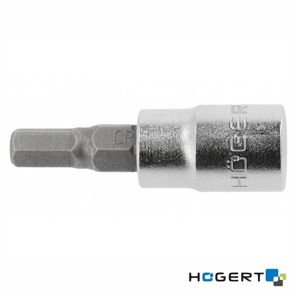 Chave de Caixa C/ Bit Hexagonal 5mm 1/4 HOGERT