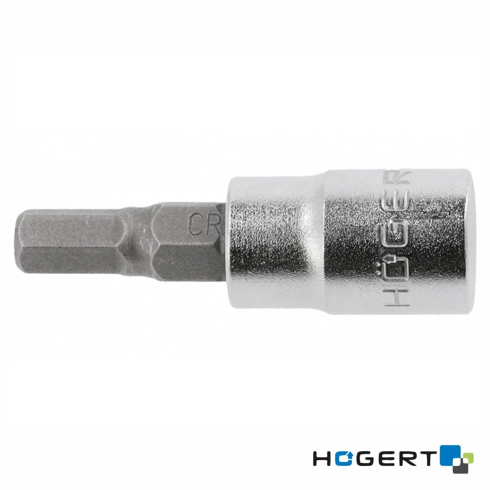 Chave de Caixa C/ Bit Hexagonal 6mm 1/4 HOGERT