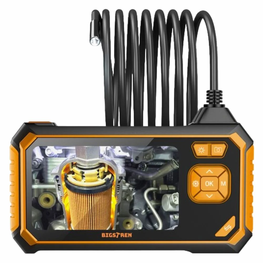 Câmara Endoscópica C/ LCD 4.3" FHD C/ Bateria IP67 5M