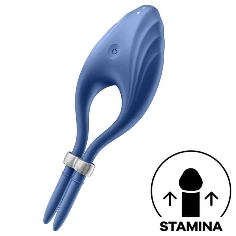 Anel Peniano Espadachim Satisfyer Azul