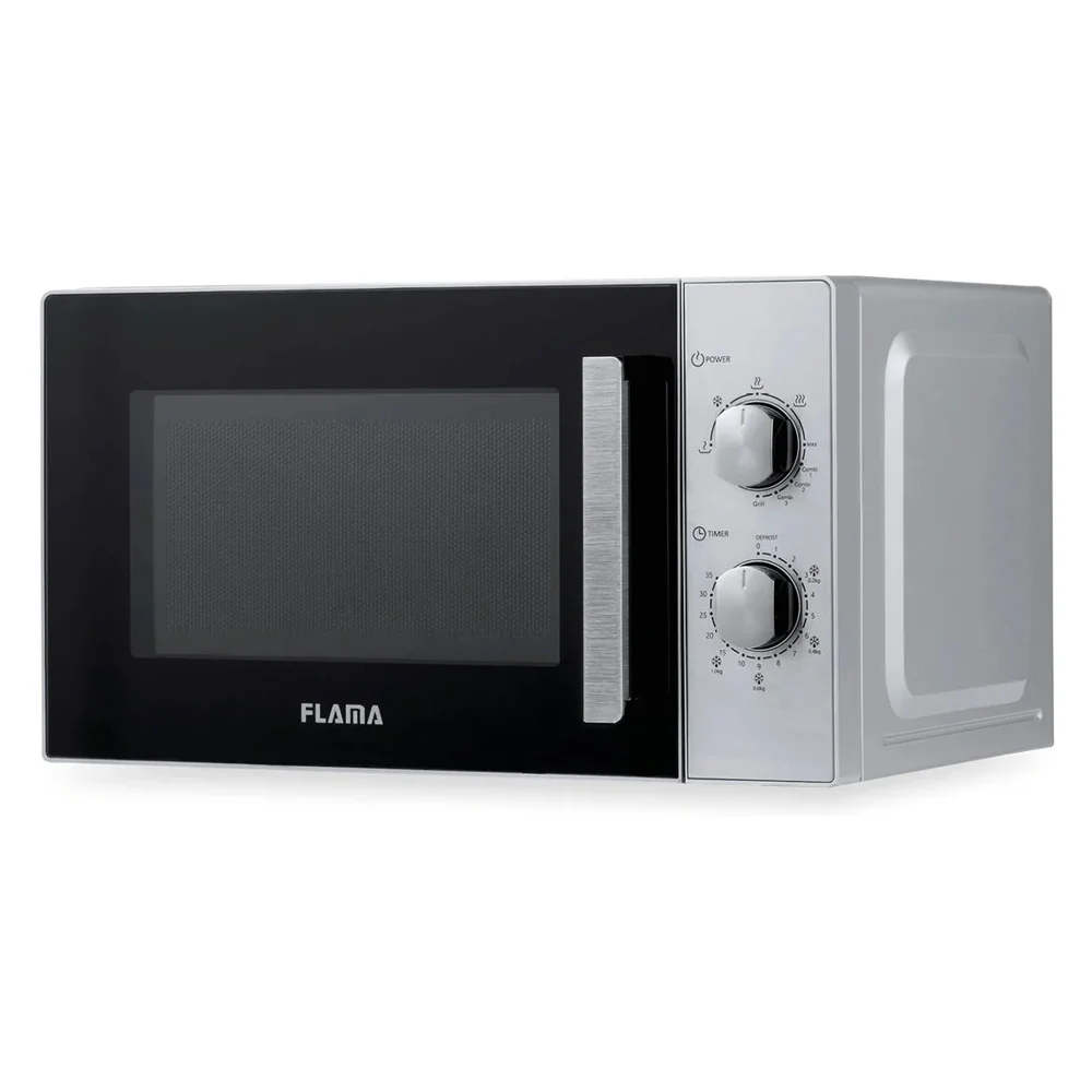 Microondas Flama 20L 700W Grill 1803FL Inox