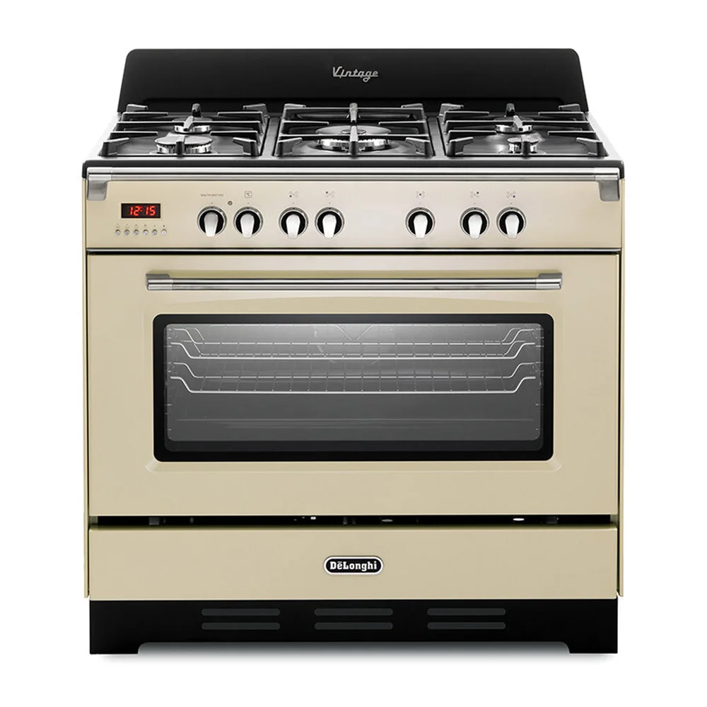 Fogão Delonghi 88x90x60 5G Beje MEM965BAED