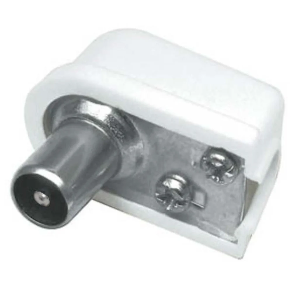 Ficha Coaxial Macho 90º 9.5mm
