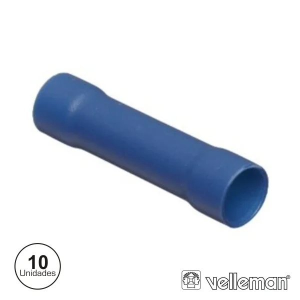 Terminal Isolado Redondo Azul Velleman