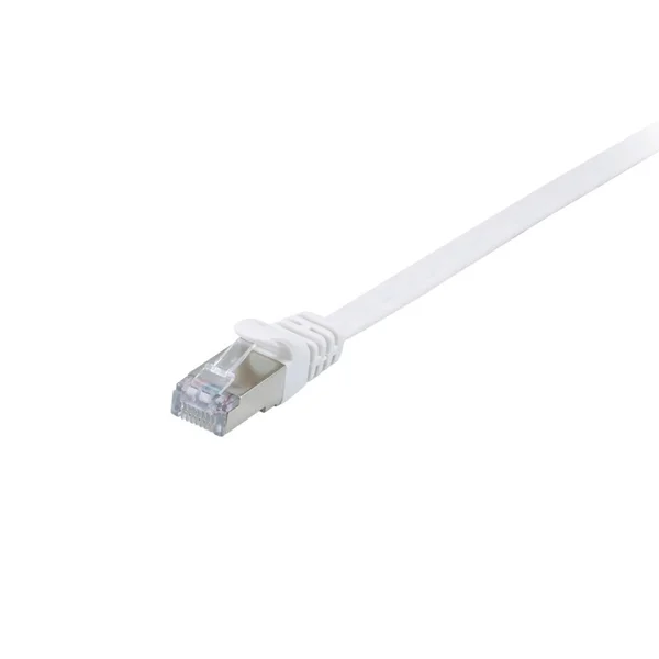 Cabo Equip Cat6A U/Ftp Flat Branco 3M