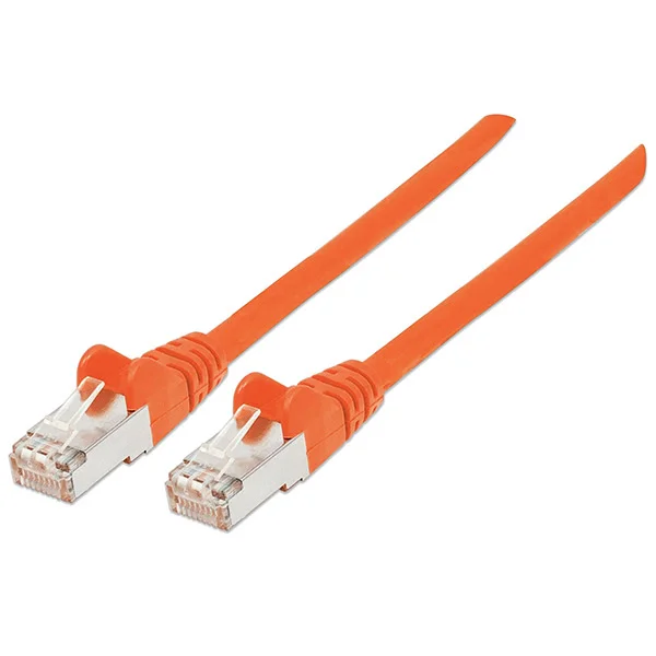 Cabo Equip Cat6A S/Ftp Lszh 0.5M Laranja