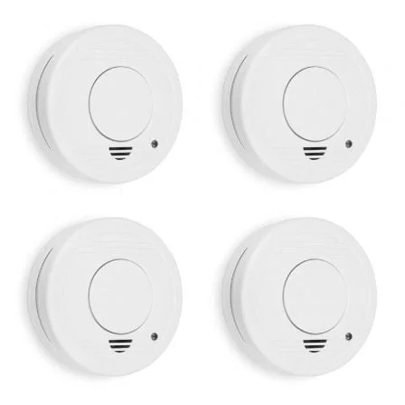 Detector de Fumo Smartwares 4 Unidades
