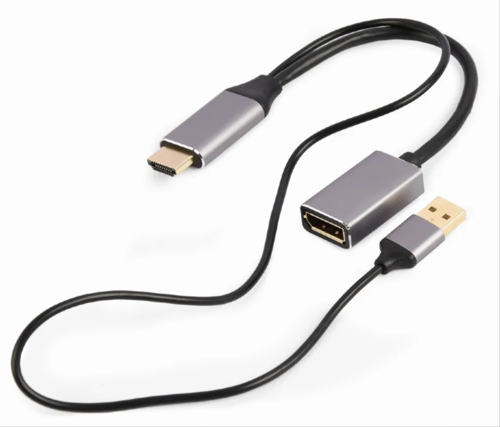 Cabo Adaptador Gembird 4K Hdmi Macho para Displayport 10cm