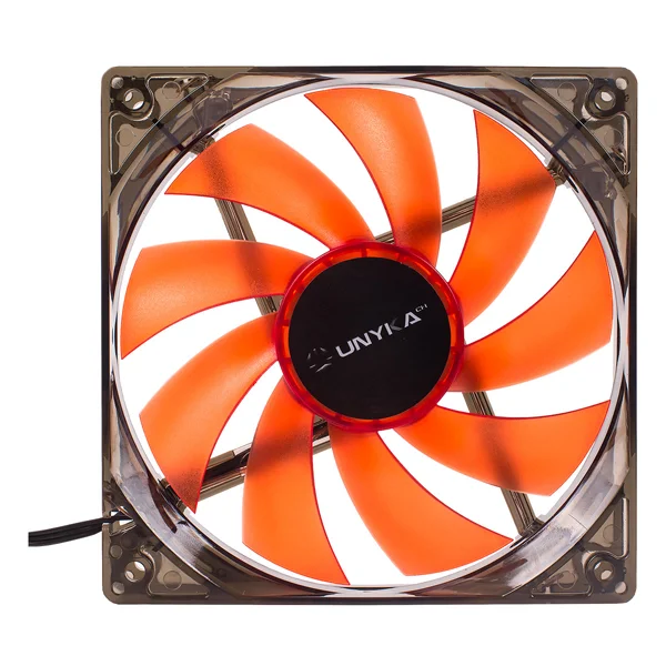 Ventoinha Unyka120Mm Led Vermelho