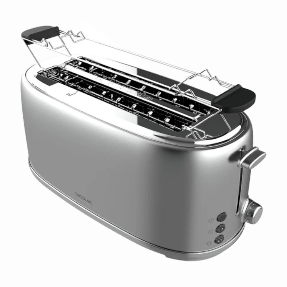 Torradeira Cecotec Toast Taste 1600 Retro 1630W Inox