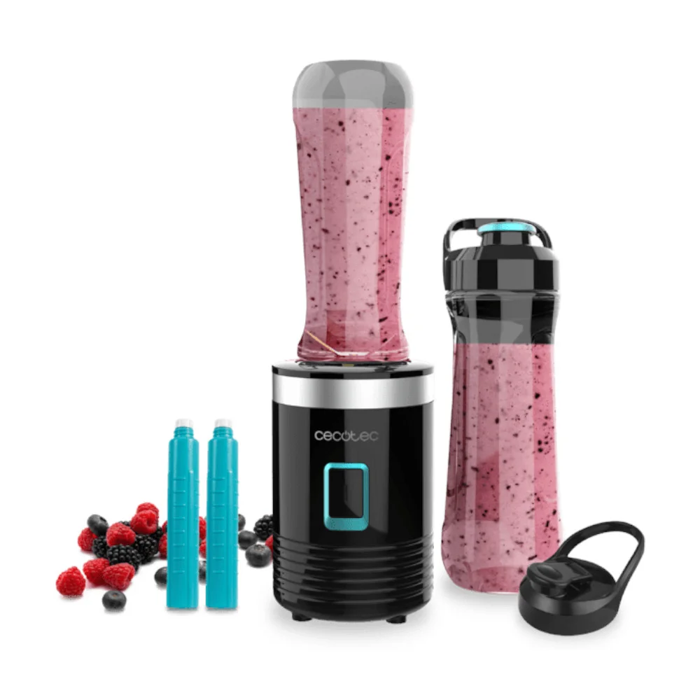 Liquidificador Cecotec Easy Go 350W c Garrafa e 2 Refr
