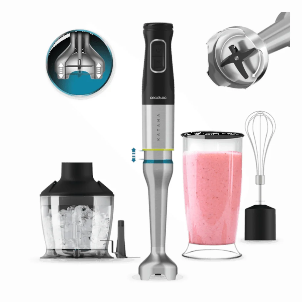 Varinha Mágica Cecotec Katana 12 Chop B 1200W
