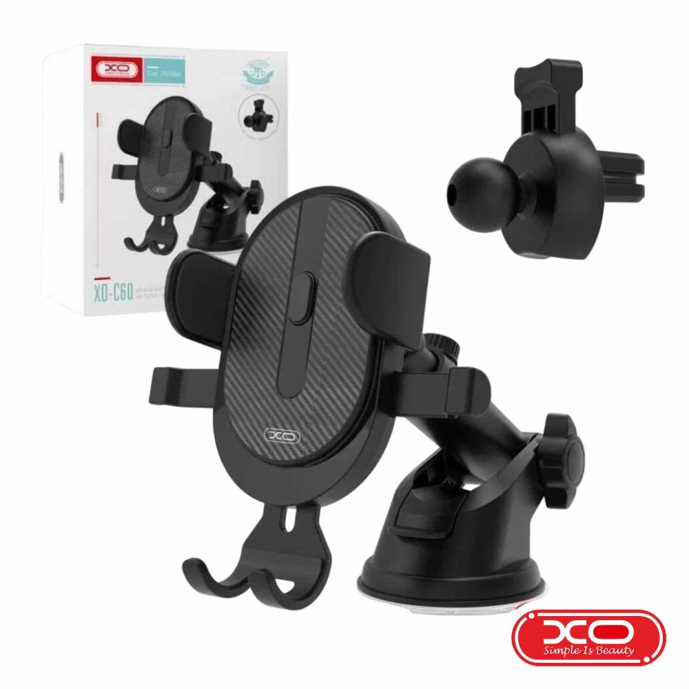 Suporte Telemóvel Universal P/ Carro C/ 2 Fixadores XO