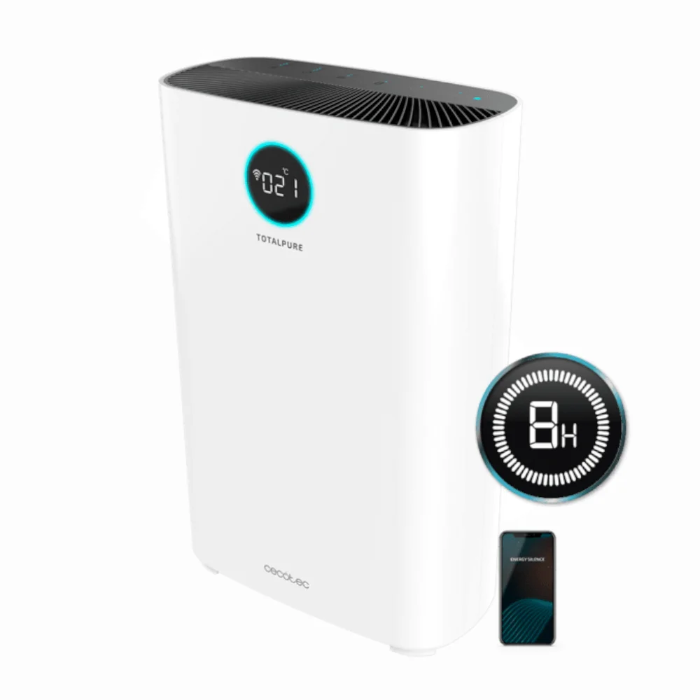 Purificador de Ar Cecotec 5000 Connected 30W 360CADR 130m2