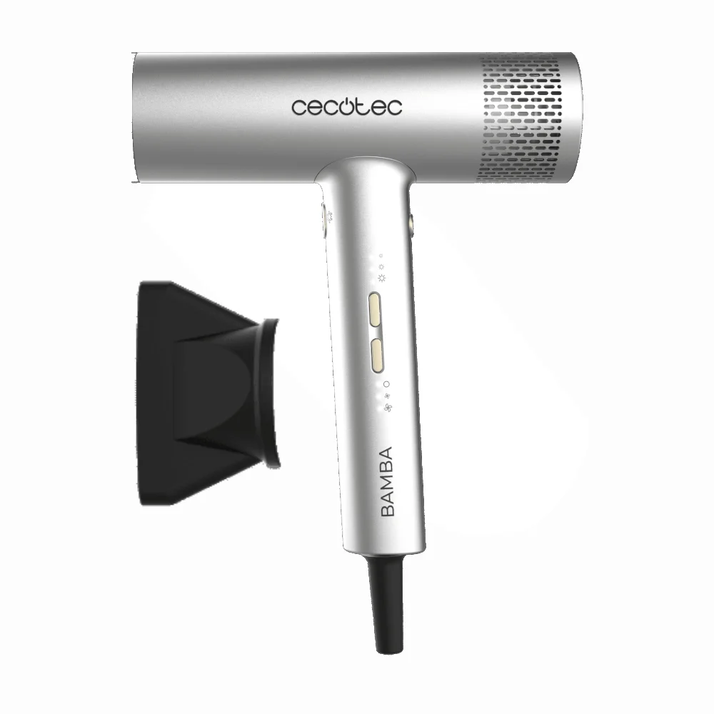 Secador de Cabelo Cecortec Ionicare Rockstar Aluminum 2000W