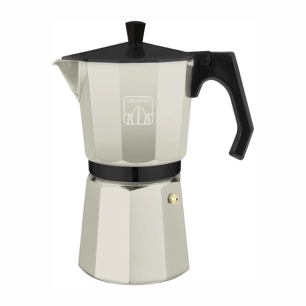 Cafeteira Italiana Cecotec Mokclassic 1200 12 Chávenas Bege