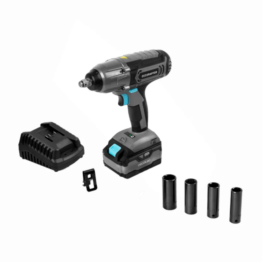 Chave de Impacto Cecotec 20V 4000mah 400Nm 3000BPM