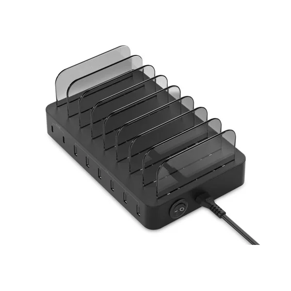 Estação Carregamento Smartphones Conceptronic 8 Baías 75W