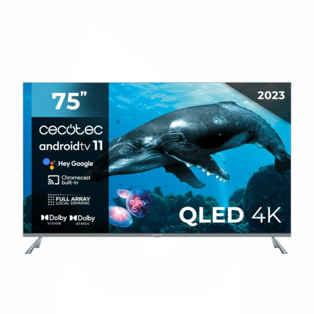 Smart TV Cecotec 75" QLED UHD HDR10